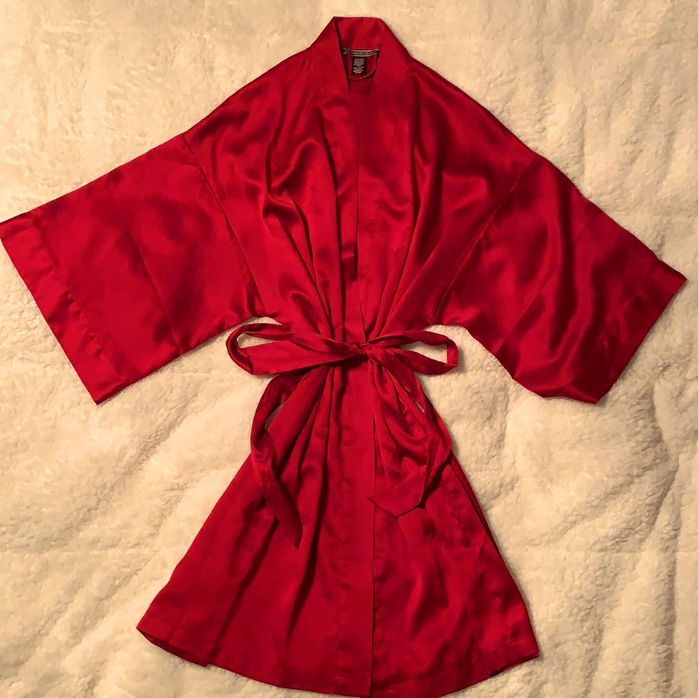 Victoria secret silk robe